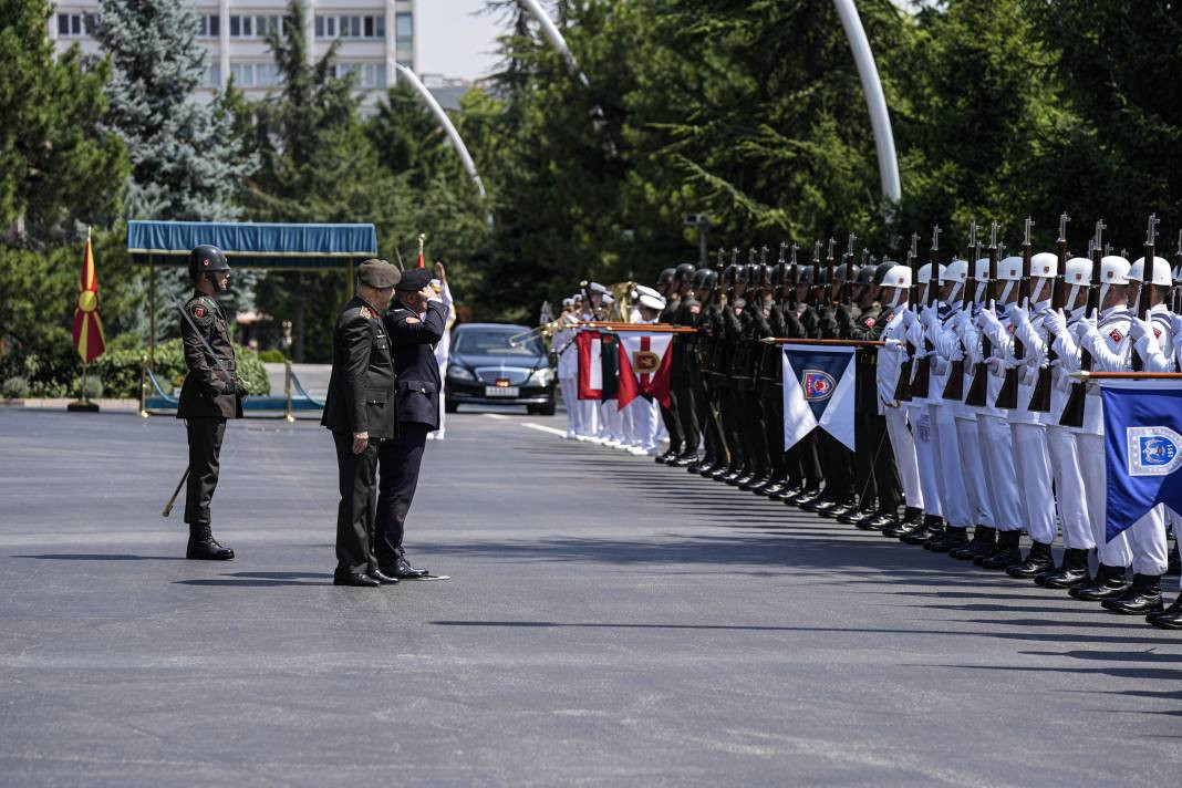 Genelkurmay Başkanı Gürak Kuzey Makedonyalı mevkidaşı ile görüştü - Resim: 5